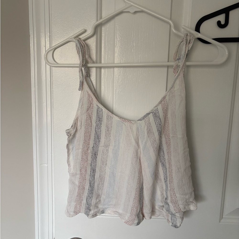 Sleeveless Tie Top